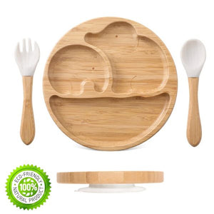 Kit IA Elefantinhos Bambu - 3 peças