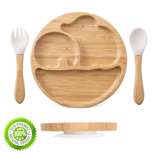 Kit IA Elefantinhos Bambu - 3 peças