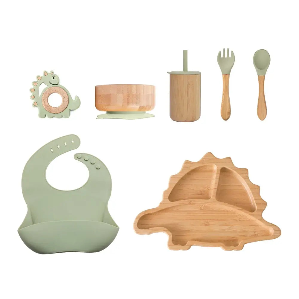 Kit IA Dino Bambu - 7 peças