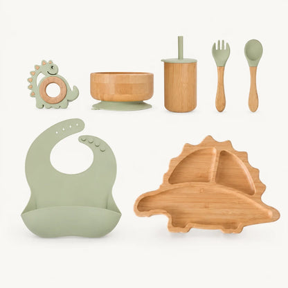 Kit IA Dino Bambu - 7 peças