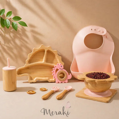 Kit IA Dino Bambu - 7 peças