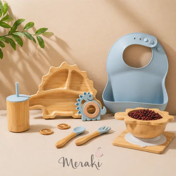 Kit IA Dino Bambu - 7 peças