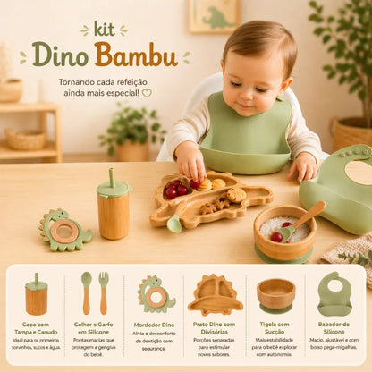 Kit IA Dino Bambu - 7 peças