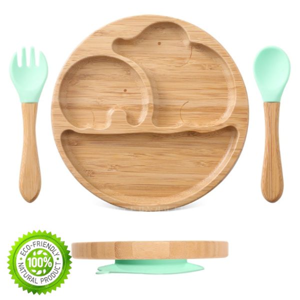 Kit IA Elefantinhos Bambu - 3 peças