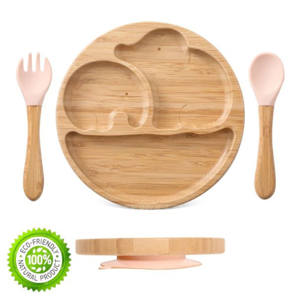 Kit IA Elefantinhos Bambu - 3 peças