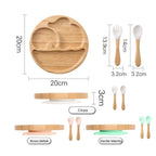Kit IA Elefantinhos Bambu - 3 peças